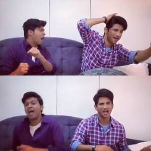 Hey Shah Rukh Khan, Sushant Singh Rajput and his Chhichhore co-star Naveen feel they'll be jobless after this performance - watch video