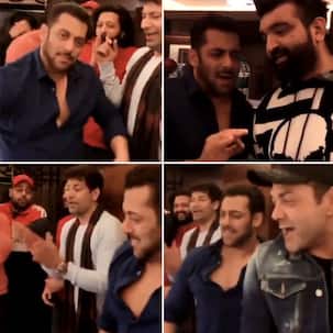 Anything but cricket! Salman Khan, Bobby Deol, Riteish Deshmukh sing and dance with their boys at CCL - watch viral videos