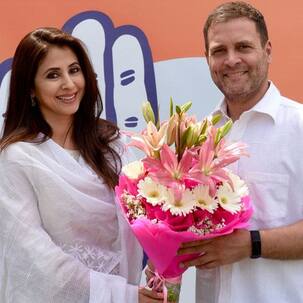 कांग्रेस में शामिल हुई उर्मिला मातोंडकर, राहुल गांधी ने किया जोरदार स्वागत,  मुंबई से इस सीट पर लड़ सकती है चुनाव