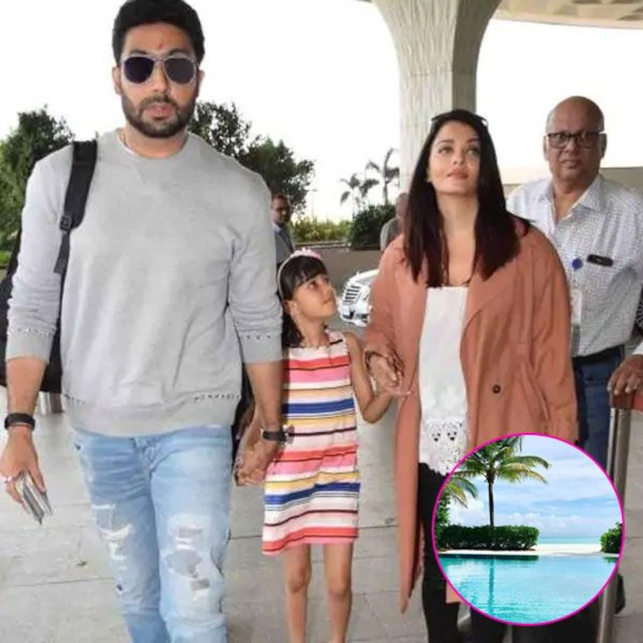 Aishwarya Rai Bachchan - Abhishek Bachchan head to the same spot in ...