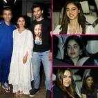 अनन्या पांडे और जाह्नवी कपूर समेत 'कलंक' की स्क्रीनिंग पर पहुंचे बॉलीवुड के ये सितारे, देखें तस्वीरें