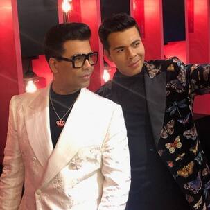 Karan Johar unveils his wax statue at Madame Tussauds Singapore along with mom Hiroo - view pics