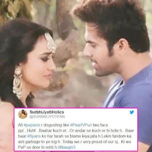 नागिन 3: सोशल मीडिया की दुनिया में सुरभि और पर्ल के फैंस ने मचाया हंगामा, वजह बनी बेला-माहिर की यह तस्वीर