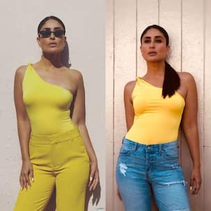 Let Kareena Kapoor Khan teach you how to rock a yellow body-suit in more ways than one - view pics