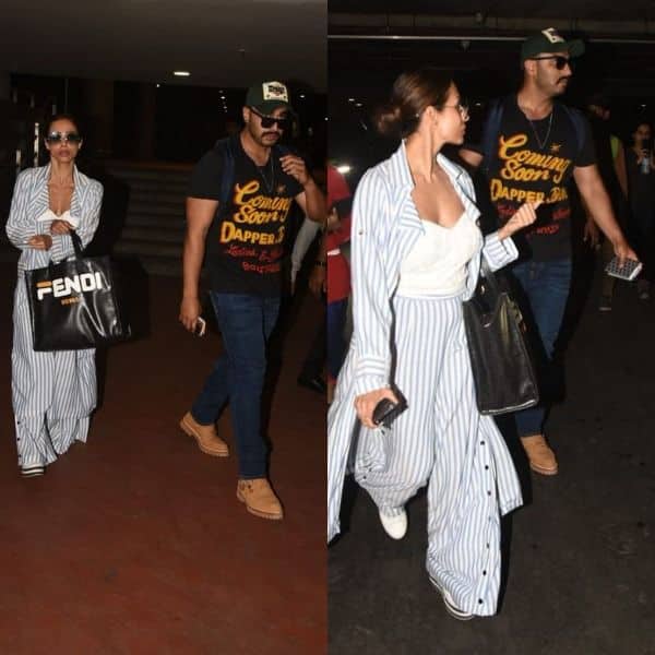 Arjun kapoor and Malaika arora back from Maldives Holiday - Pictures 1 Arjun Kapoor-Malaika Arora are back in the bay after their romantic Maldives getaway - view pics