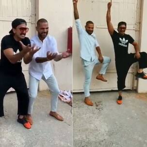 THIS video of Ranveer Singh dancing to Khalibali with Shikhar Dhawan is the best thing on the internet today