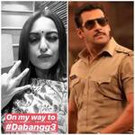 Sonkashi Sinha aka Rajjo is 'on her way' to join Salman Khan for Dabangg 3 shoot - view pic