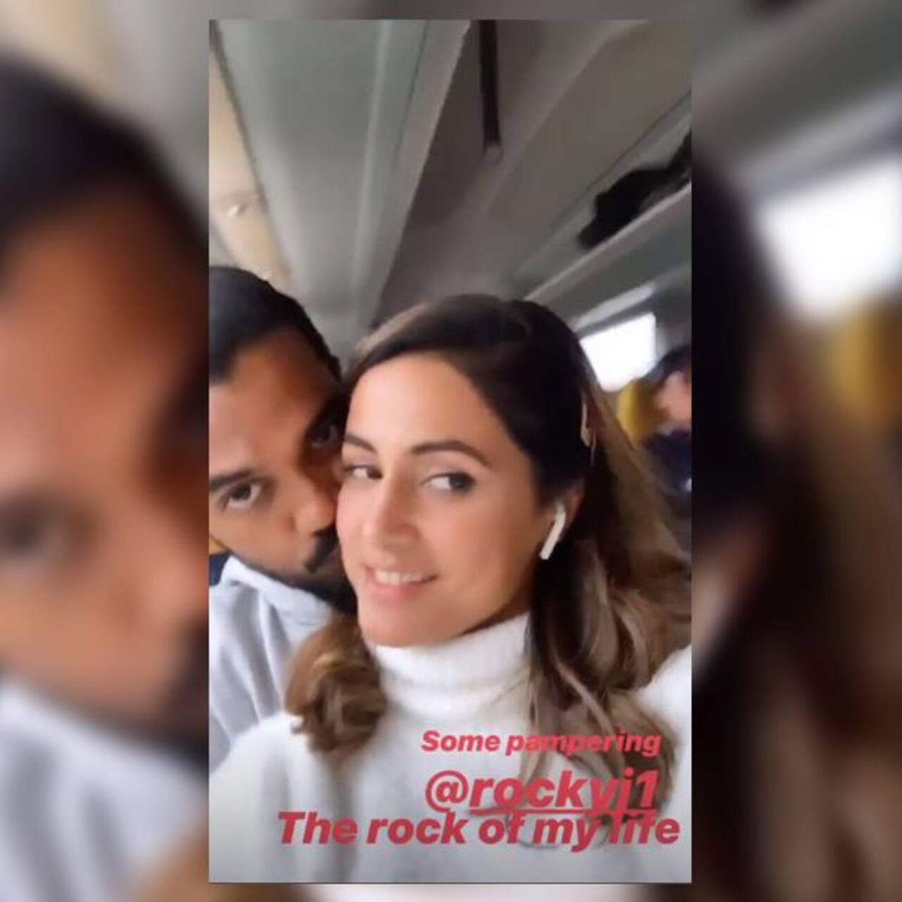 रॉकी के साथ बिता रही हैं समय