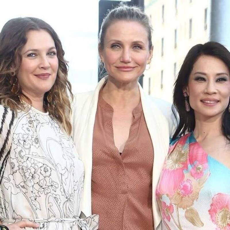 Charlie's Angels stars Cameron Diaz, Drew Barrymore and Demi Moore