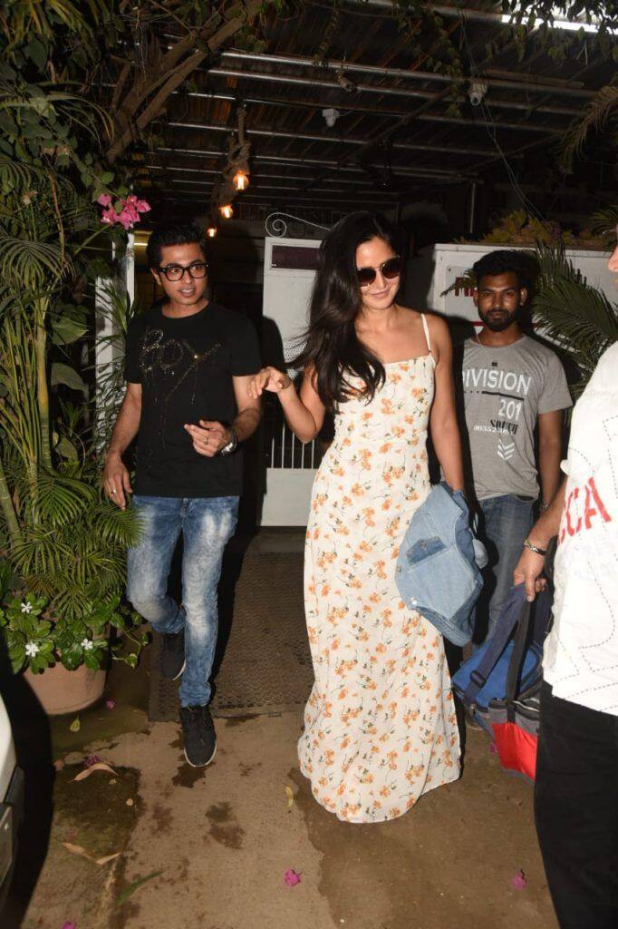 Katrina Kaif spotted with a mystery man at a wellness clinic and we