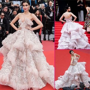 कांस फिल्म फेस्टिवल: रॉयल गाउन में डायना पेंटी ने मारी धांसू एंट्री, विदेशी हसीनाओं को दी कड़ी टक्कर