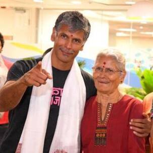 Mother's Day 2019: Milind Soman's 80-year-old mom doing push-ups is totally inspirational - watch video