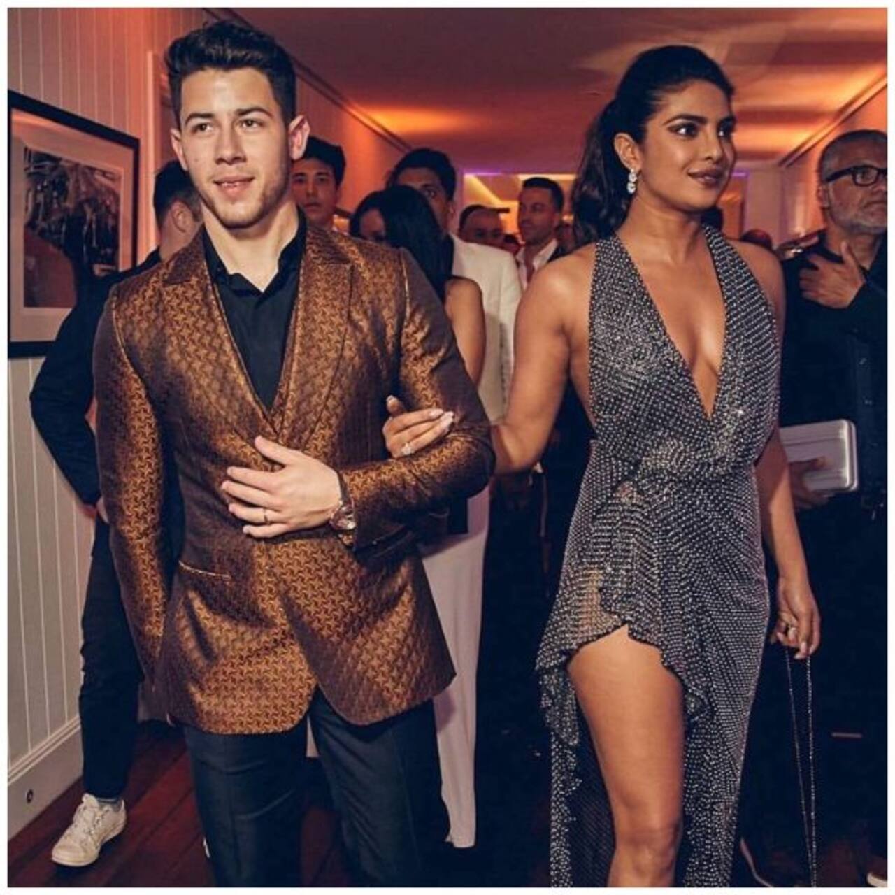 Cannes 2019: Priyanka Chopra's sexy gun metallic gown shows off her toned body and hubby Nick Jonas has the best view - see pics