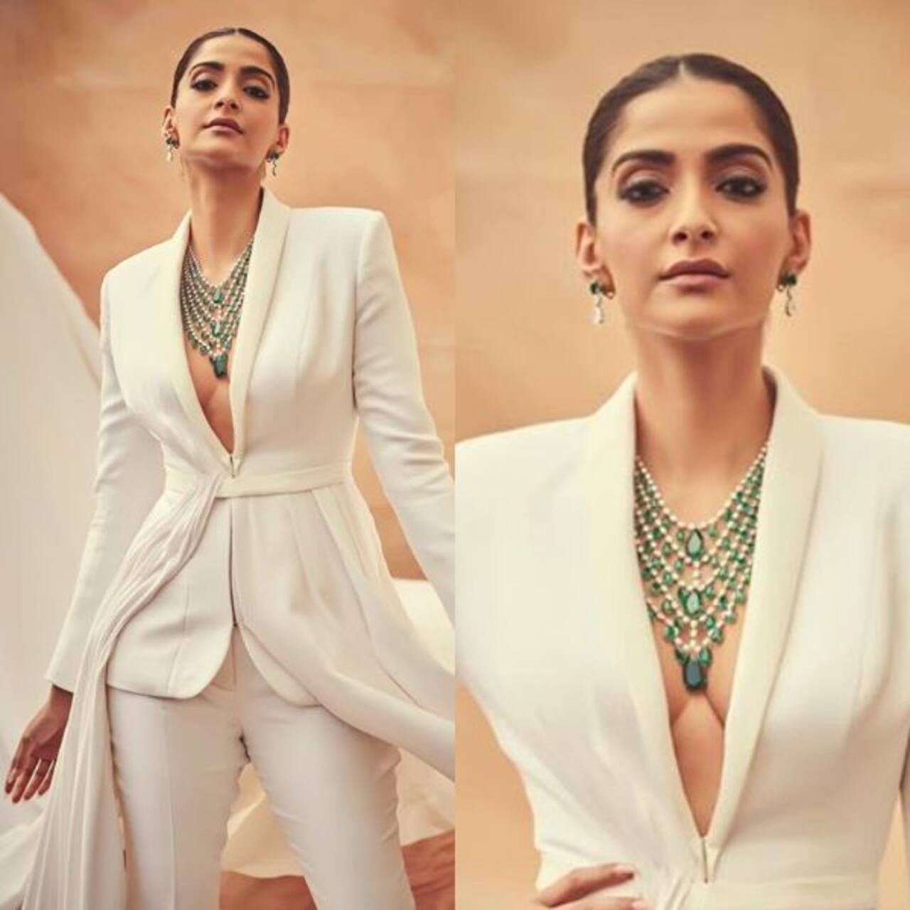 Cannes 2019: ‘The French Riviera suits me,’ says Sonam Kapoor as she stuns in a custom-made white tuxedo – view pics