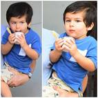 Taimur Ali Khan digging into an ice-cream is all of us this summer! - view HQ pics