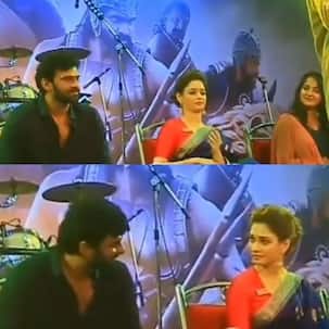 NEVER sit between Prabhas and Anushka Shetty! Learn a lesson from Tamannaah Bhatia in this viral video