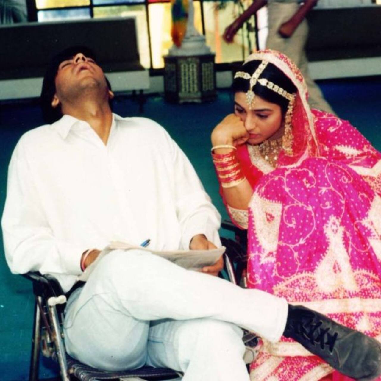 Ajay Devgn proves with this throwback picture featuring Tabu that his sense of humour is just getting better
