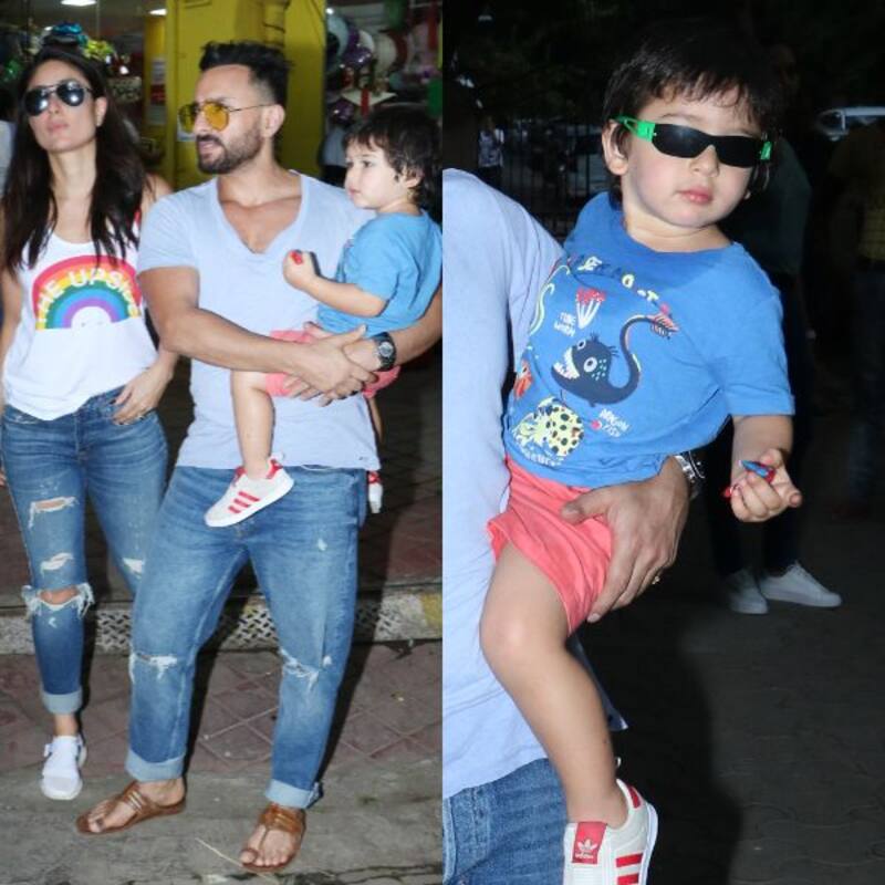 Taimur Ali Khan oozes swag as he steps out to shop with mommy Kareena Kapoor Khan and daddy Saif Ali Khan - view pics