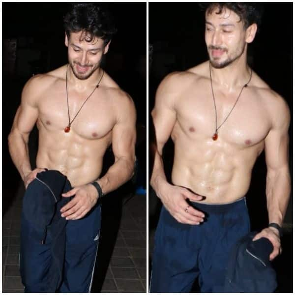 This is how HOT a shirtless Tiger Shroff looks like right after his gym