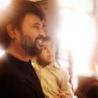 This picture of Rajinikanth with grandson Ved on the sets of Darbar is pure gold