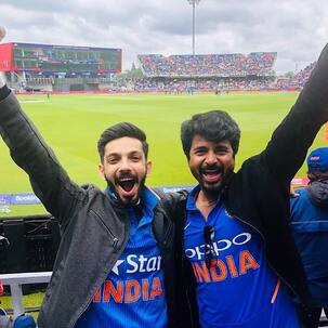 #IndiaVsPakistan: Best friends Anirudh Ravichander and Sivakarthikeyan are everything an Indian cricket fan wants to be
