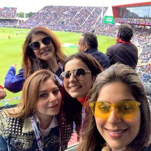 #IndiaVsPakistan: Rakul Preet, Lakshmi Manchu, Upasana Kamineni-Konidela and friends enjoy the Cricket World Cup game between arch rivals - view pics