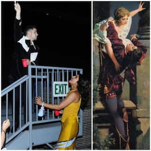Priyanka Chopra and Nick Jonas recreate the Romeo-Juliet moment and we're floored - view pic