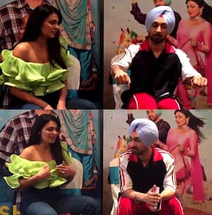 Diljit Dosanjh and Neeru Bajwa play dumb-charades - watch EXCLUSIVE video to know who won