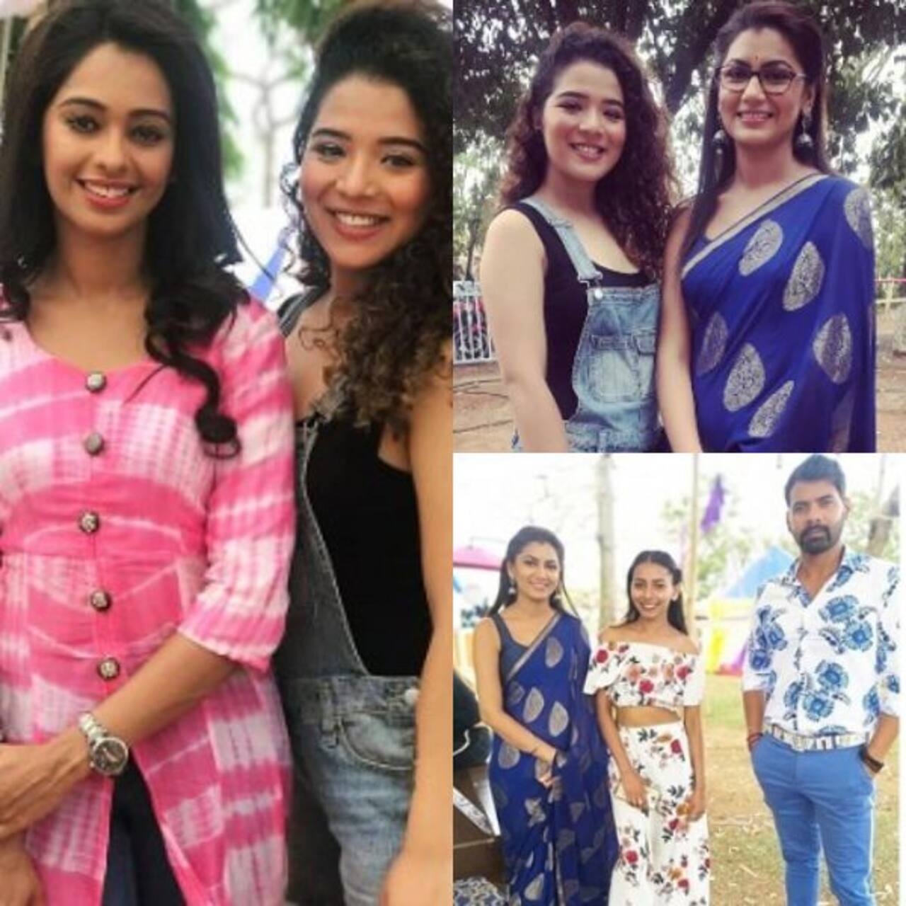 Kumkum Bhagya Check Out The Bts Pictures Of Sriti Jha Shabir Ahluwalia Mughda Chaphekar And