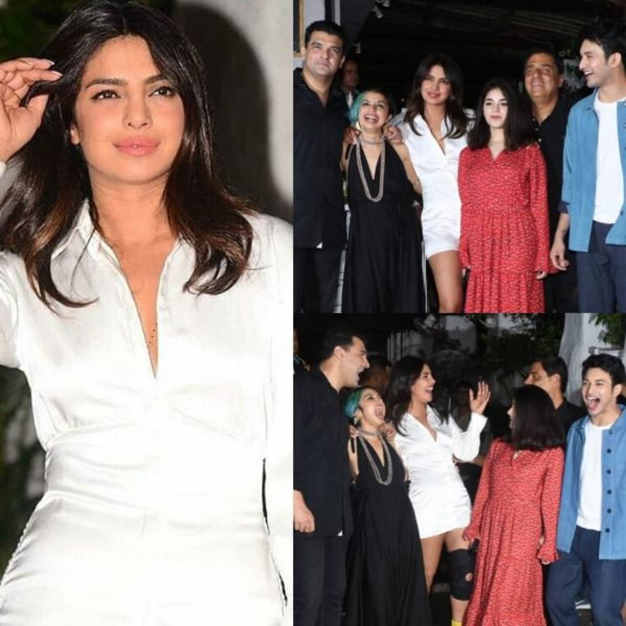 The Sky Is Pink: Priyanka Chopra, Zaira Wasim, Rohit Saraf attend the wrap-up party but we are missing Farhan Akhtar - view pics
