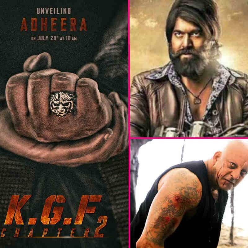 KGF Chapter 2: Sanjay Dutt's intense look is inspired from the vikings -  The Week