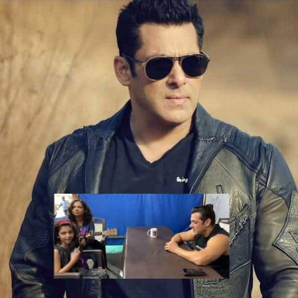 Salman Khan is in awe of his little fan singing Stevie Wonder's Isn't She Lovely - watch video Salman Khan is in awe of his little fan singing Stevie Wonder's Isn't She Lovely - watch video