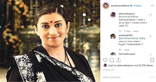 Smriti Irani | Ekta Kapoor |