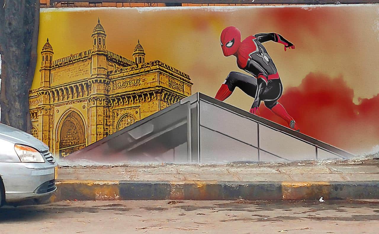 Spiderman: Far From Home | India Graffiti | Tom Holland | 