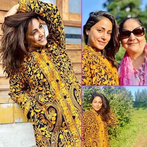 मां का तोहफा पाकर 'कश्मीर की कली' बन बैठी Hina Khan, पहाड़ों की वादियों में खुशी से झूमती आई नजर