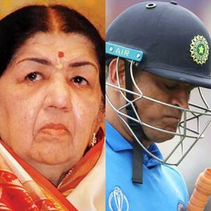 #donotretiredhoni: Lata Mangeshkar requests MS Dhoni to not retire
