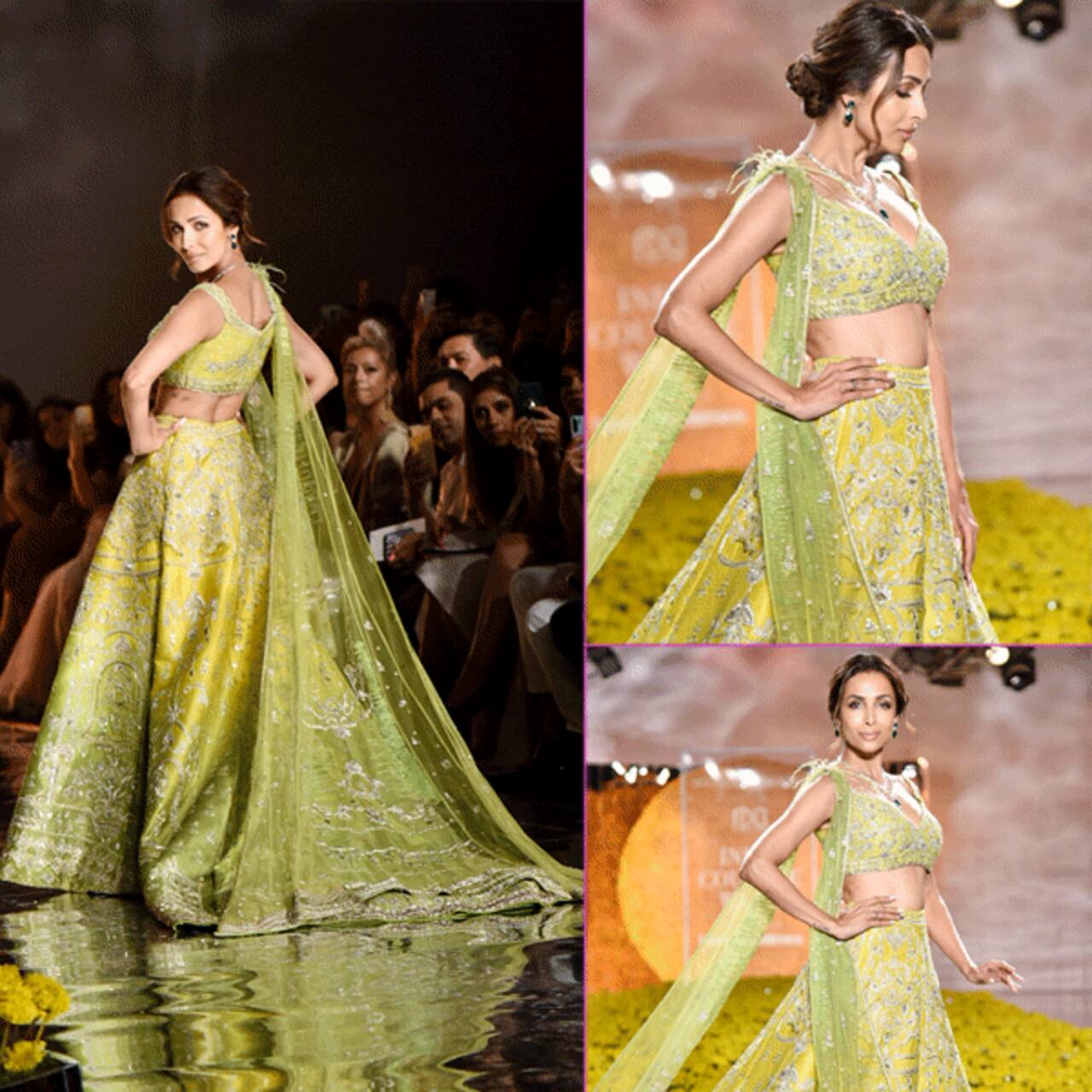 अपनी कातिल अदाओं से Malaika Arora ने रैंप पर लगाया ग्लैमर का तड़का
