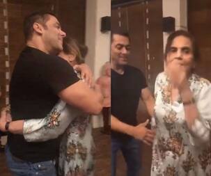 विदेशी धुन पर Salman Khan ने मां के साथ किया रोमांटिक डांस, वायरल हुआ ये Cute Video