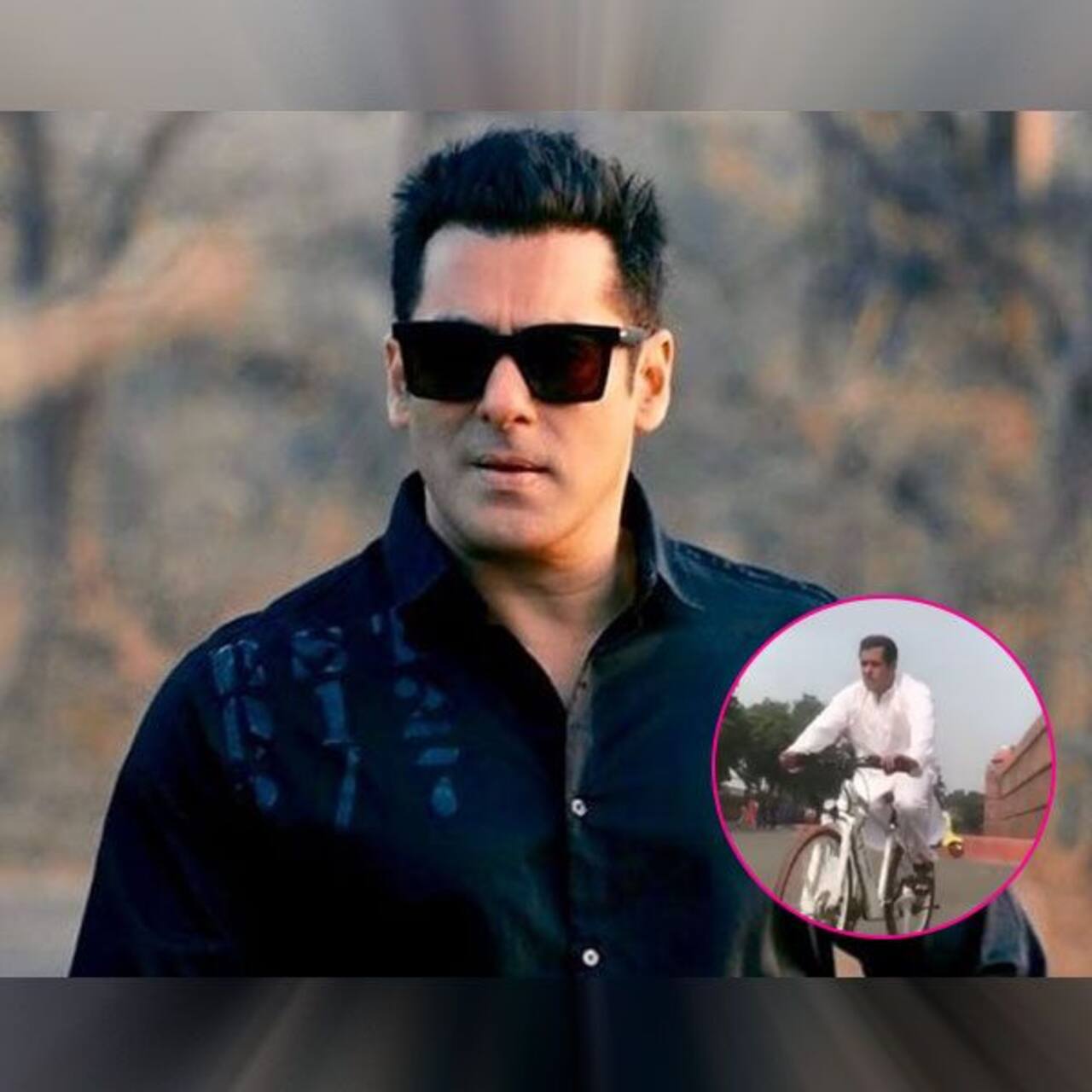 सफेद कुर्ता और पायजामा पहनकर Salman Khan  ने लाल किले के सामने चलाई साइकिल, वायरल हुआ ये वीडियो