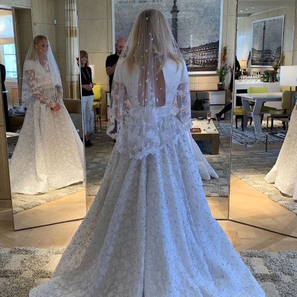 Sophie Turner's gorgeous Louis Vuitton wedding gown took more than 10 ...