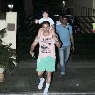 'Enough!' An angry Saif Ali Khan schools paparazzi who won't stop clicking Taimur's pictures - watch video