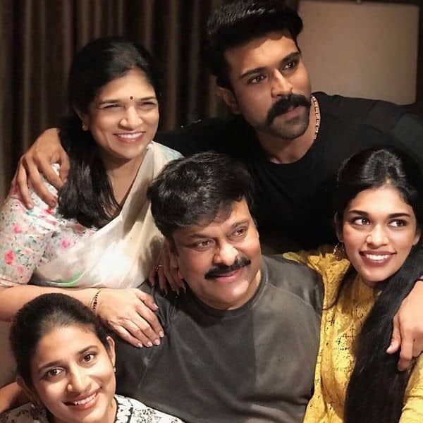 On his birthday, Chiranjeevi receives adorable wishes from his family members.