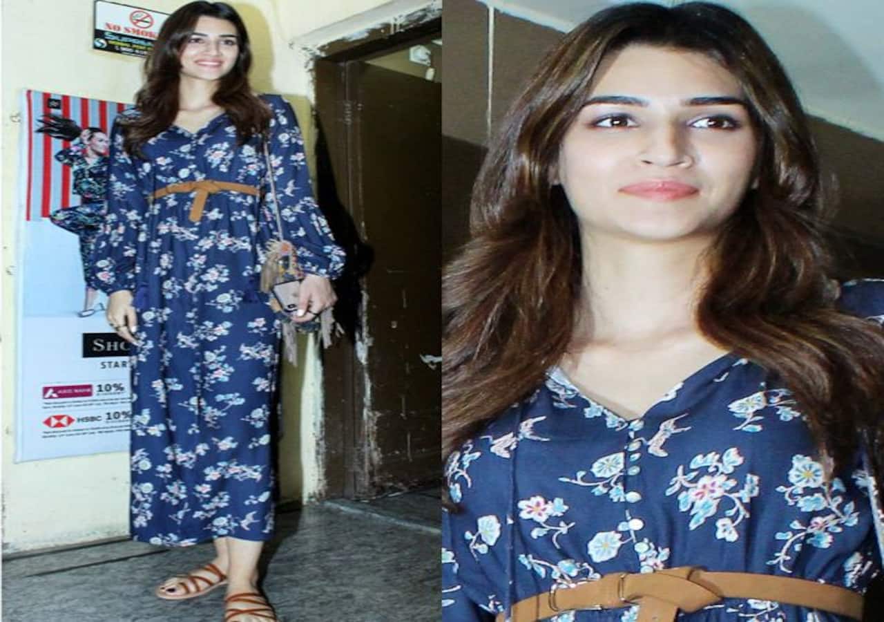 Kriti Sanon's Rs 2 Lakh Saint Laurent Tote Stole Her Monochrome Show On Her  Casual Day Out