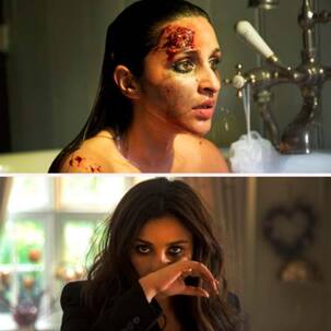 The Girl On The Train की हिंदी रीमेक का पहला लुक हुआ जारी, डरी सहमी सी नजर आईं Parineeti Chopra