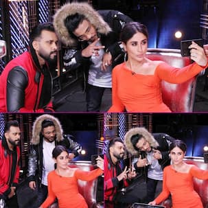 Dance India Dance 7 की सैल्फी क्वीन हैं Kareena Kapoor Khan, शूटिंग के बीच में ही Bosco Martis और Raftaar संग खूब दिए पोज