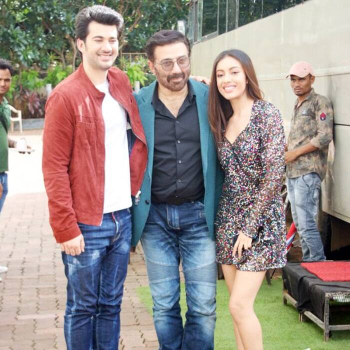 Karan Deol के साथ मारी Sunny Deol ने