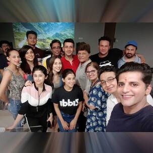 On his birthday, Karanvir Bohra reunites with his Shararat co-stars and Bigg Boss mates for a fun sesh - watch videos
