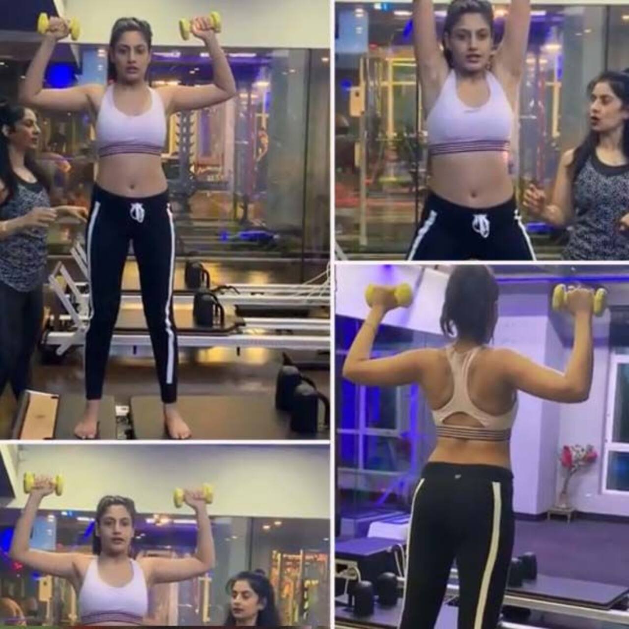 Sanjivani 2 शुरु होने से पहले जिम में पसीना बहा रही हैं Surbhi Chandna, Pilates करते हुए वायरल हुआ डॉक्टर ईशानी का ये Video