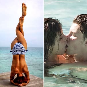 Pictures of Shawn Mendes-Camila Cabello locking lips and Aashka Garodia doing a topless headstand went viral this week