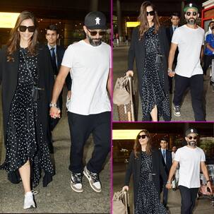 Anand Ahuja संग लंदन से वापस लौटी Sonam Kapoor, एयरपोर्ट पर बड़े ही प्यार से पति का हाथ थामे आई नजर